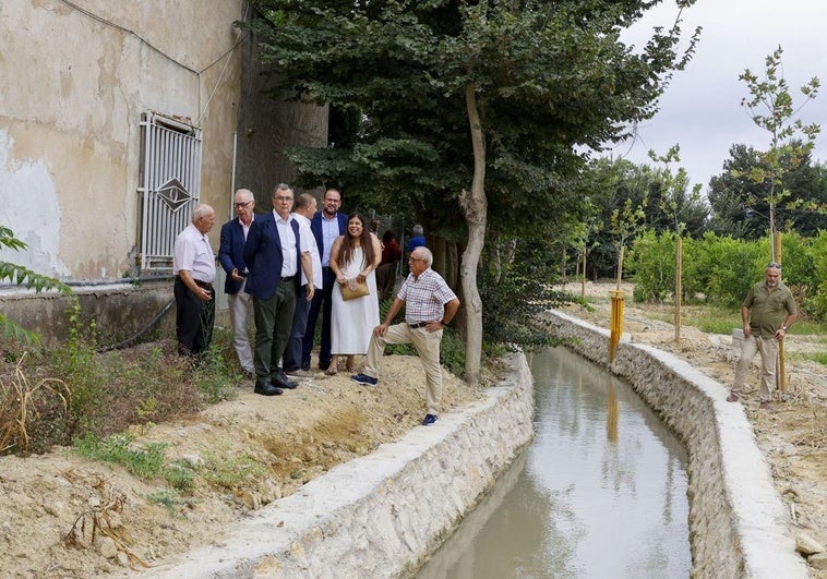 Ballesta anuncia una ordenanza «para proteger la red de riego de la huerta» de Murcia